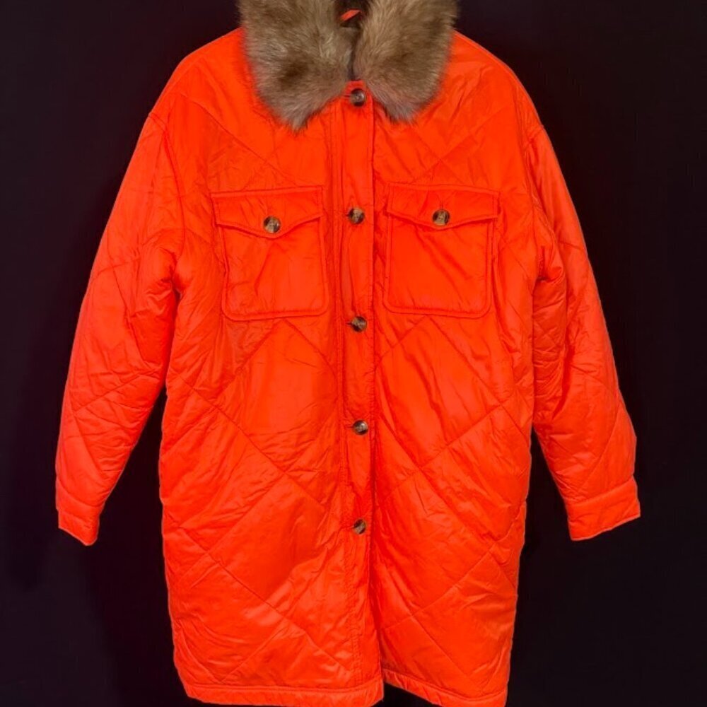 Aerie Quilted Puffer Coat